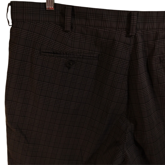 Nike golf shorts mens sz 40 black Plaid dri-fit - Picture 5 of 7